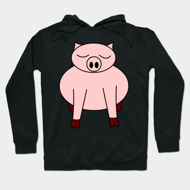 Pig Hoodie by Barthol Graphics